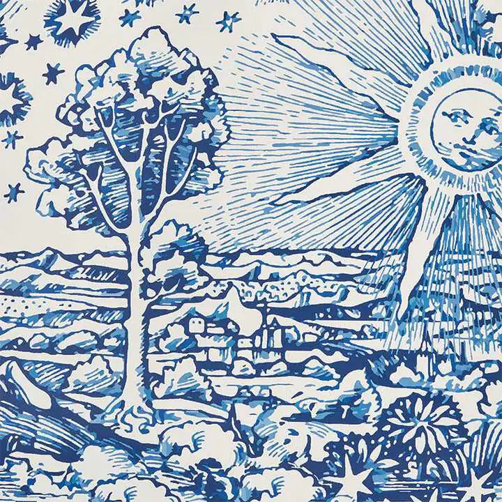 Schumacher Carta da Parati Modern Toile Deco Interni
