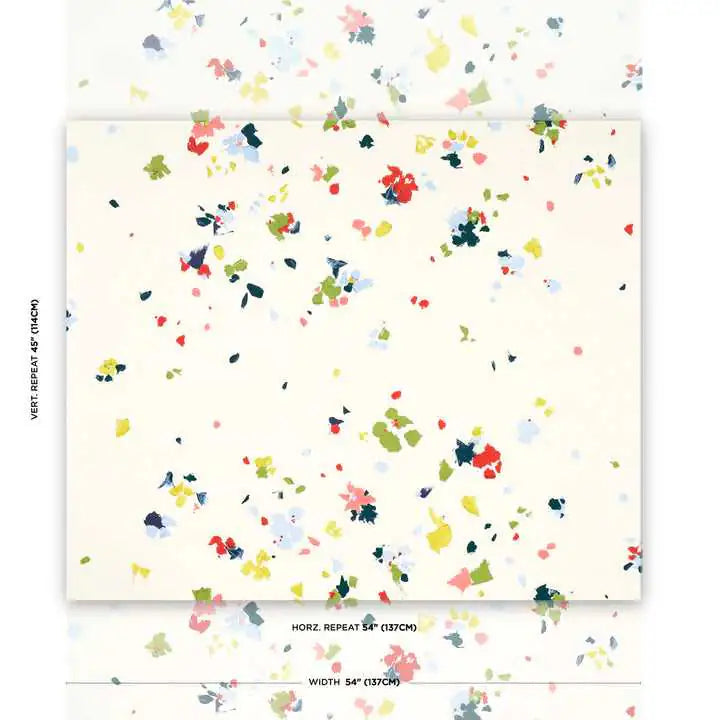 Schumacher Carta da Parati Farfarren Deco Interni