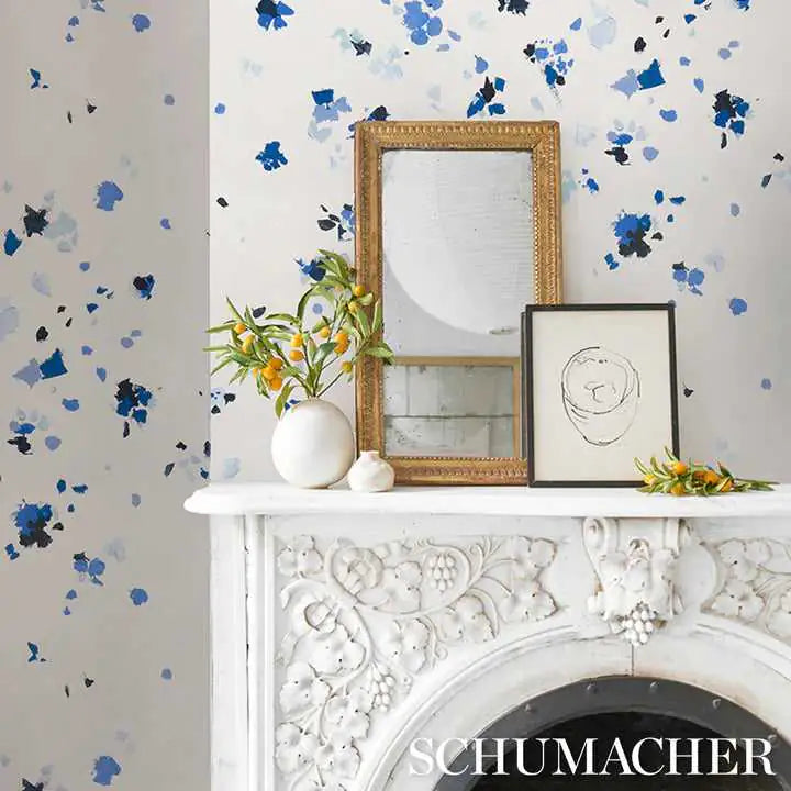 Schumacher Carta da Parati Farfarren Deco Interni