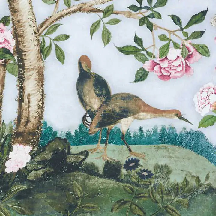 Schumacher Pannelli su misura Les Oiseaux Panel Set Deco Interni