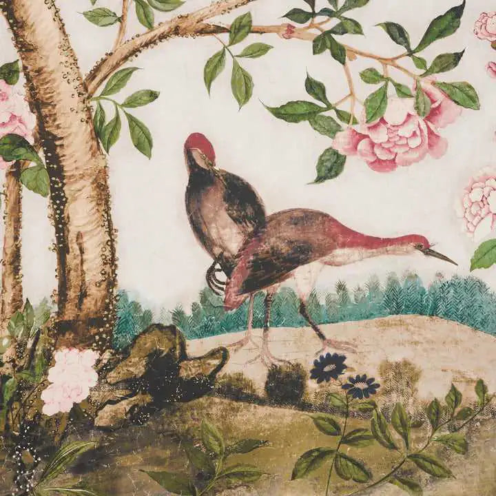 Schumacher Pannelli su misura Les Oiseaux Panel Set Deco Interni