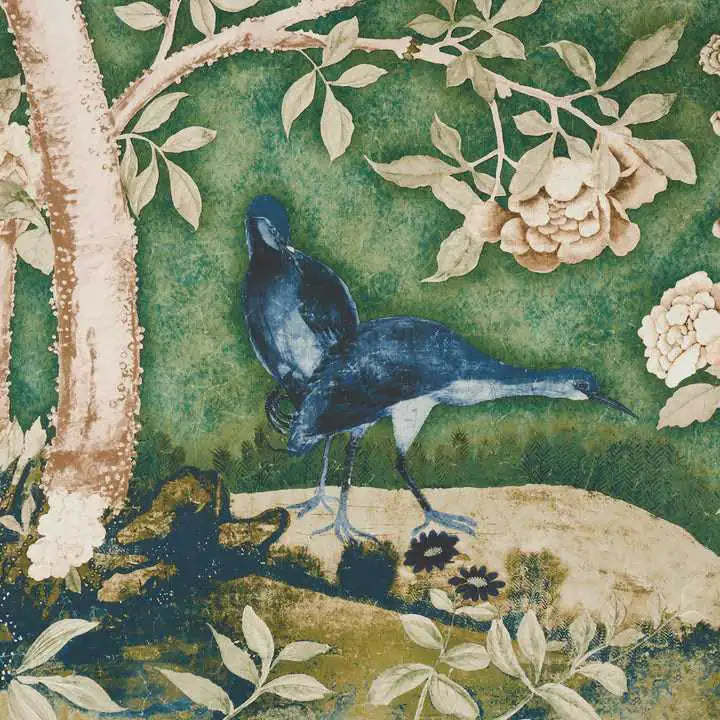Schumacher Pannelli su misura Les Oiseaux Panel Set Deco Interni