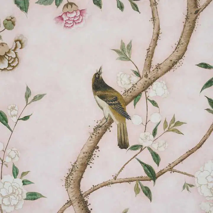 Schumacher Pannelli su misura Les Oiseaux Panel Set Deco Interni