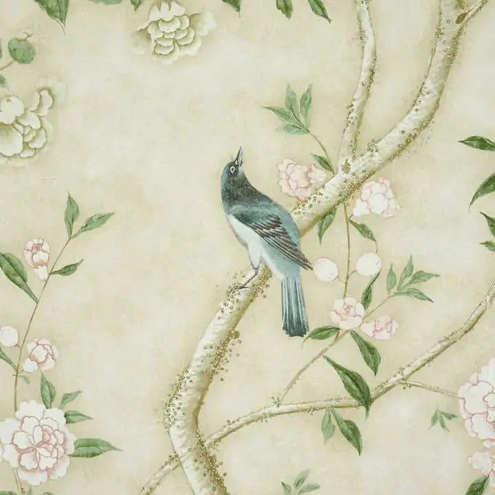 Schumacher Pannelli su misura Les Oiseaux Panel Set Deco Interni