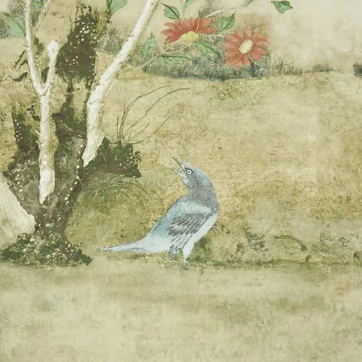 Schumacher Pannelli su misura Les Oiseaux Panel Set Deco Interni