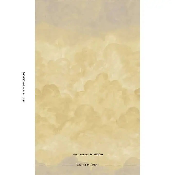 Schumacher Carta da Parati Painted Sky Deco Interni