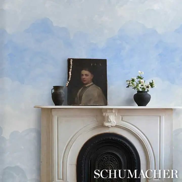 Schumacher Carta da Parati Painted Sky Deco Interni