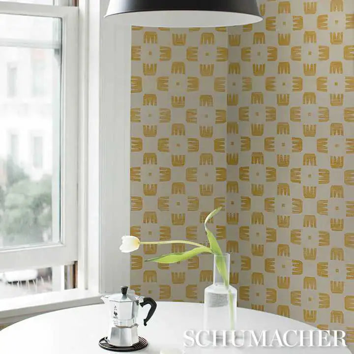 Schumacher Carta da Parati Raze Sisal Deco Interni