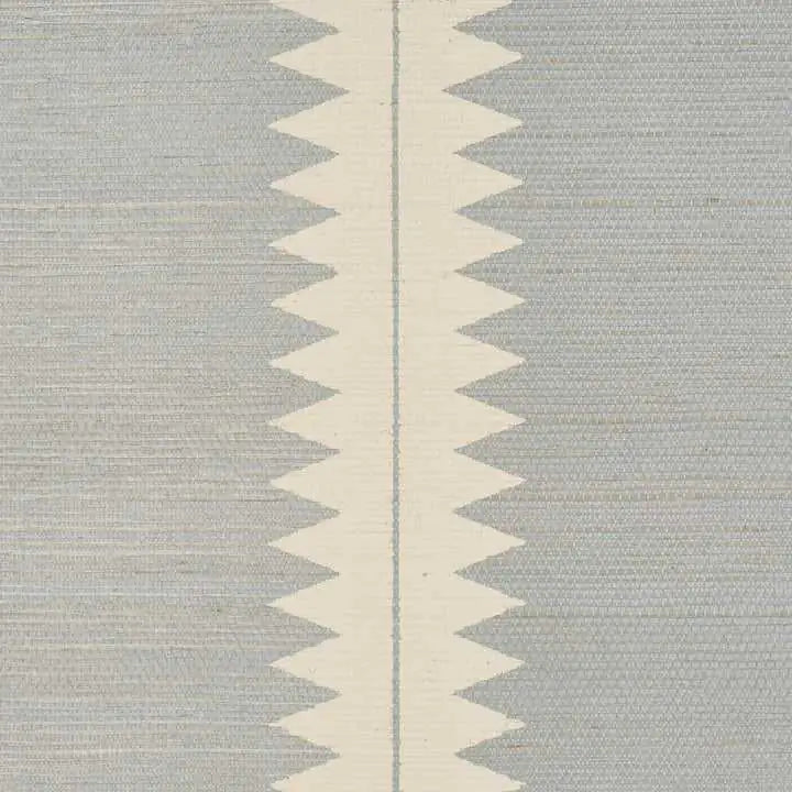 Schumacher Carta da Parati Bristle Stripe Sisal Deco Interni