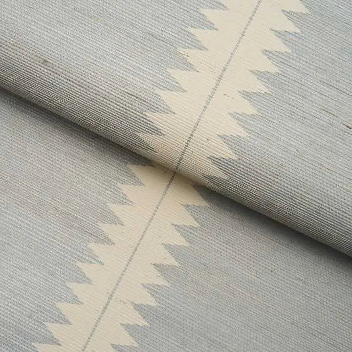 Schumacher Carta da Parati Bristle Stripe Sisal Deco Interni