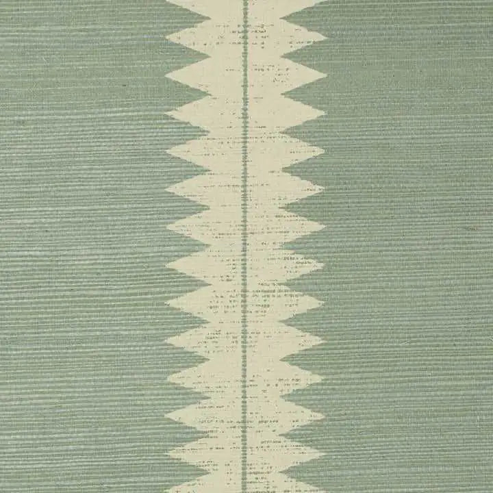Schumacher Carta da Parati Bristle Stripe Sisal Deco Interni