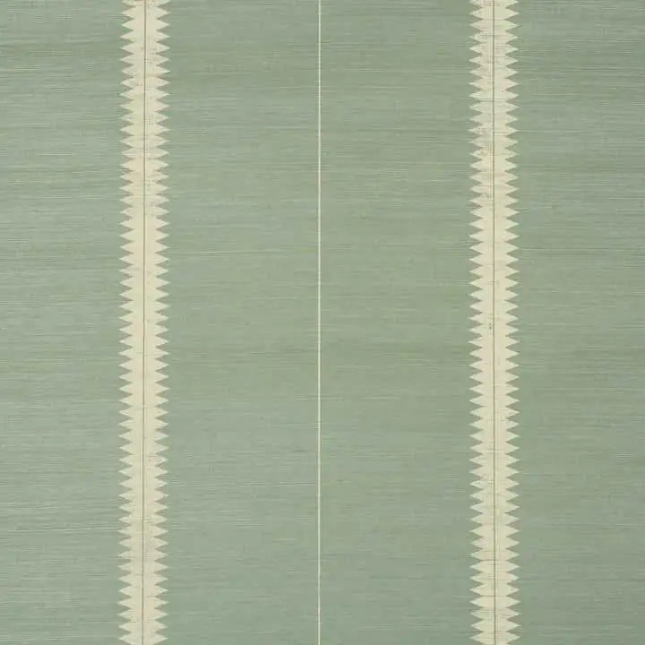 Schumacher Carta da Parati Bristle Stripe Sisal Deco Interni