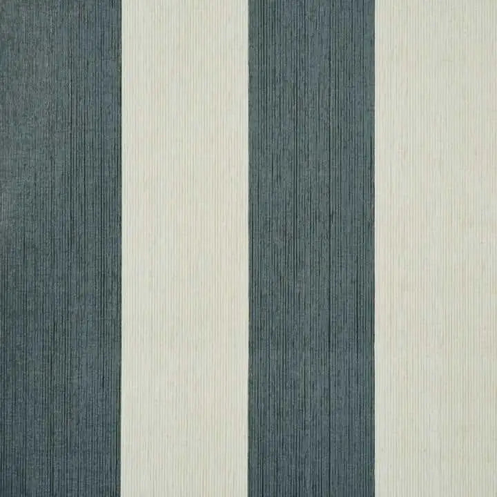 Schumacher Carta da Parati Backdrop Painter's Stripe Deco Interni