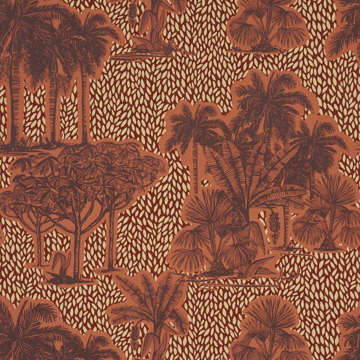 Tropical Safari Print by Johanna Ortiz