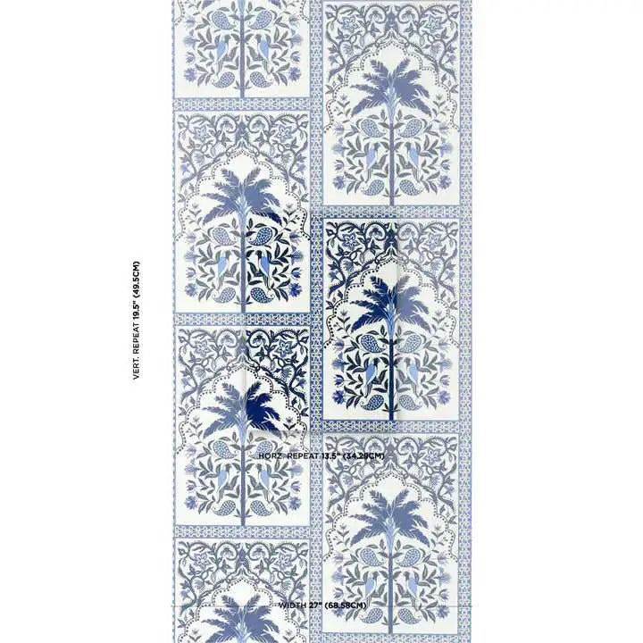 Schumacher Carta da Parati Amazonas Mystique Deco Interni