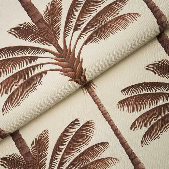Schumacher Carta da Parati A Palm is a Palm Sisal Deco Interni