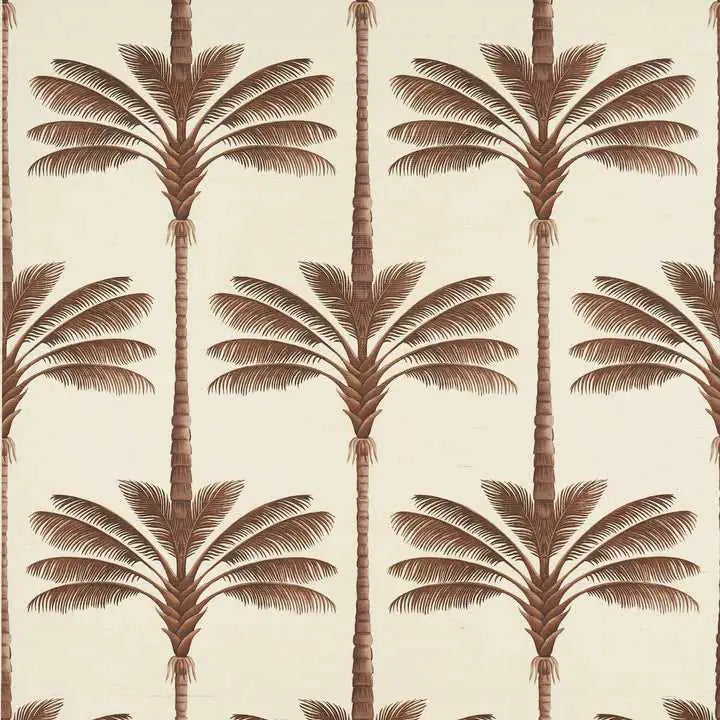 Schumacher Carta da Parati A Palm is a Palm Sisal Deco Interni