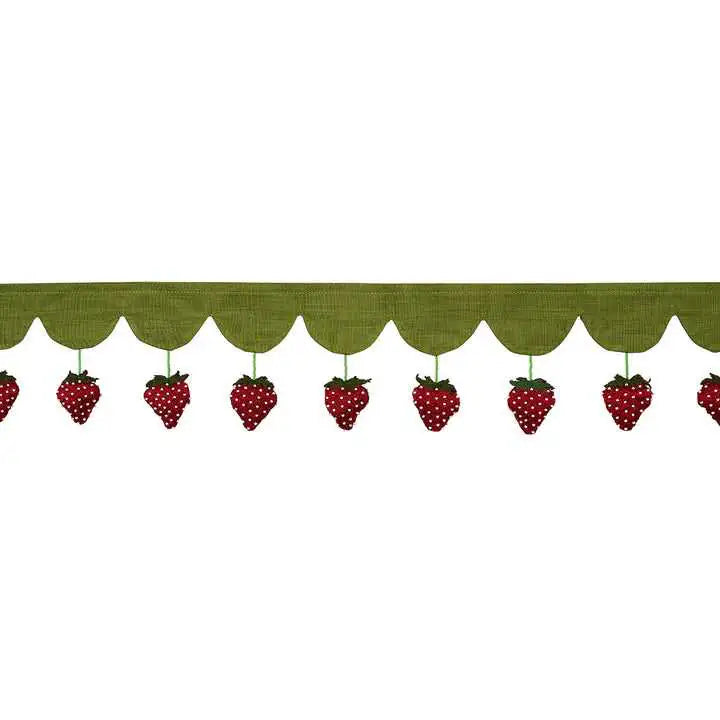 Schumacher Samples Strawberry Jam Trim Deco Interni