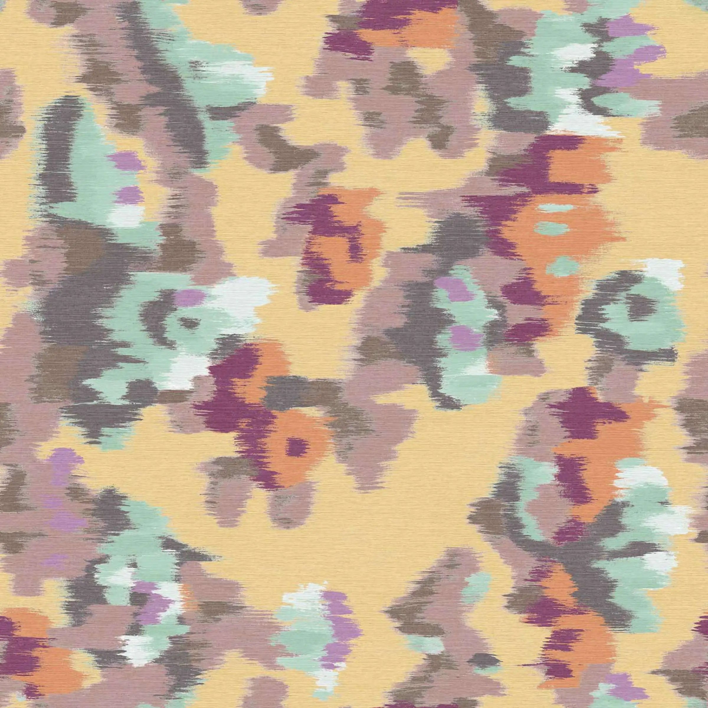 Carta da parati panoramica Abstract floral Introspection poetique Elitis