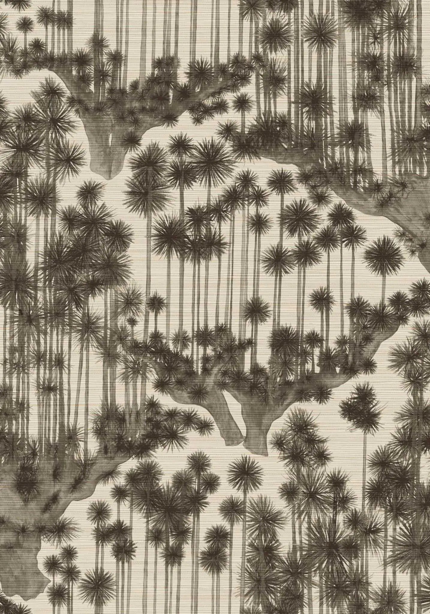 Cole & Son Carta da Parati Japanese Woods - Grasscloth Deco Interni