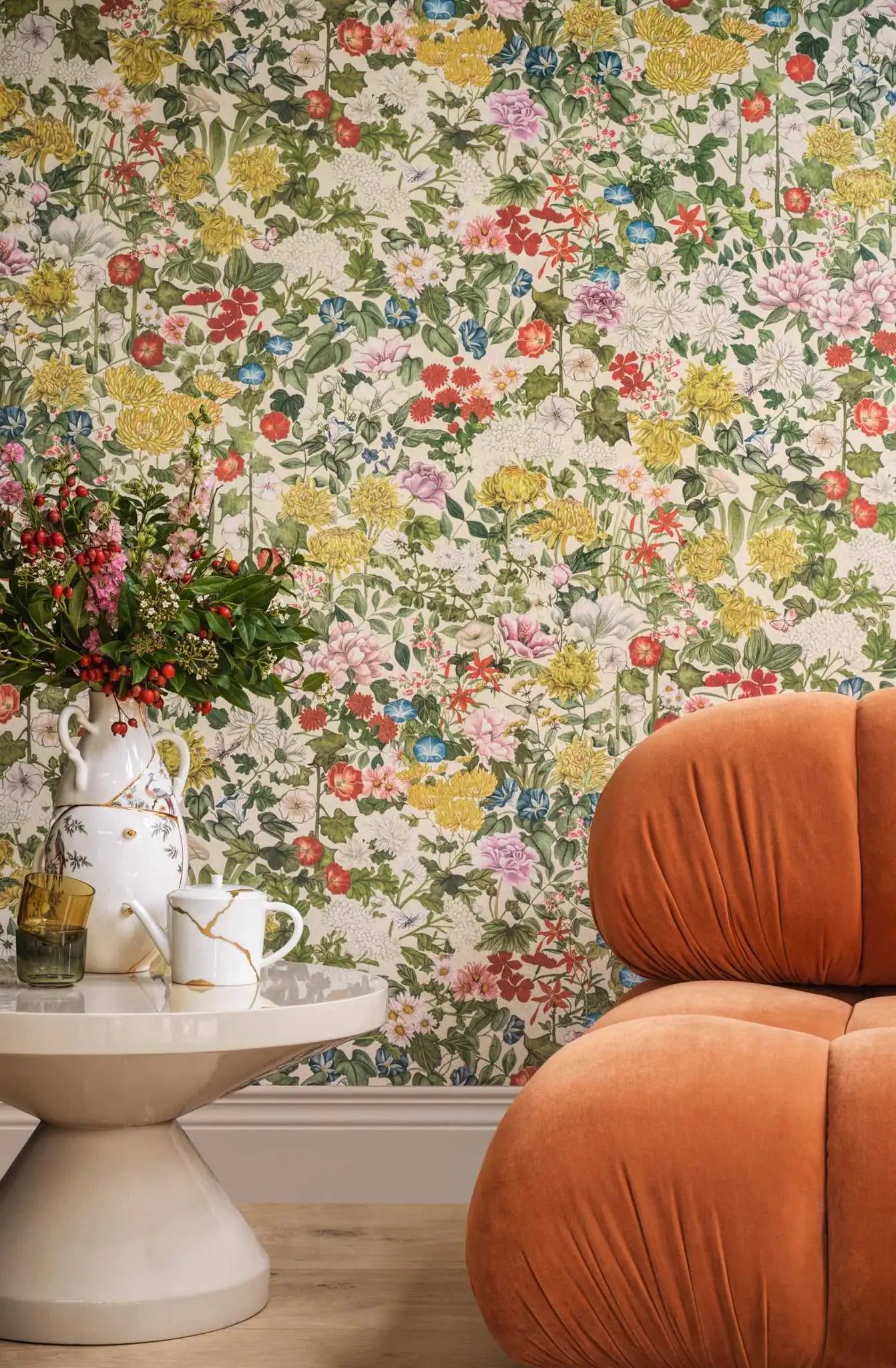 Cole & Son Carta da Parati Flora Province Deco Interni