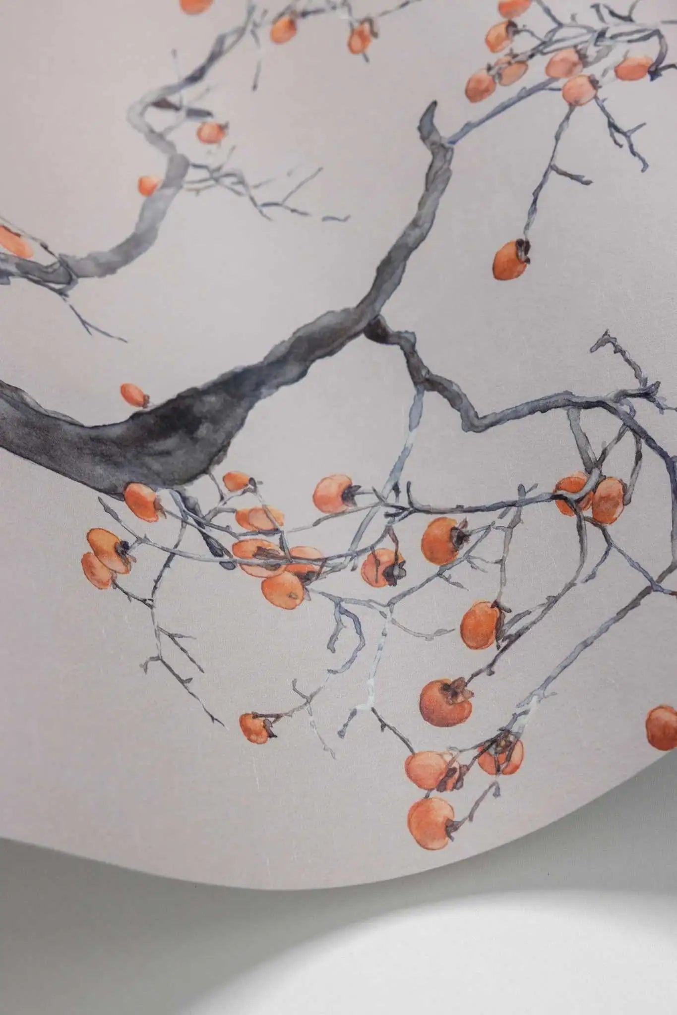 Cole & Son Carta da Parati Kaki Persimmon Deco Interni