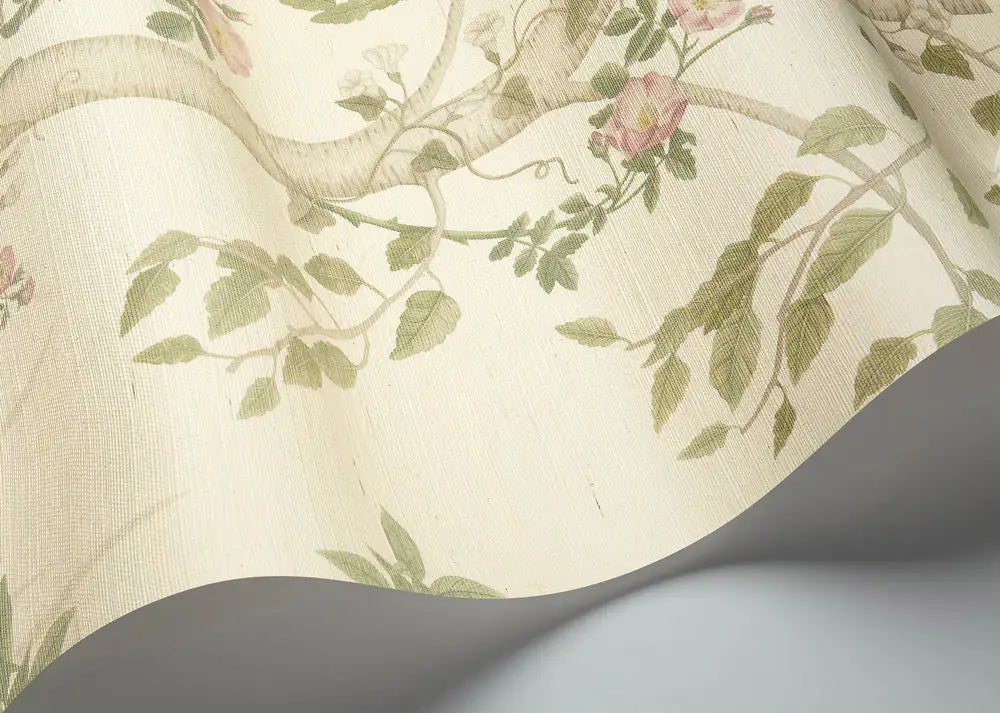 Seasonal Woods Grasscloth