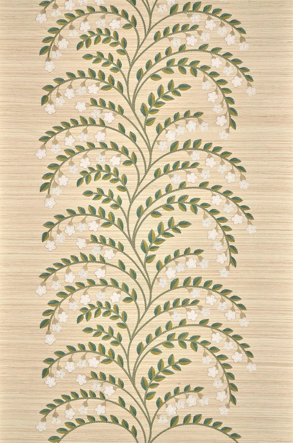 Carta da parati Jasmine Paille Pierre Frey