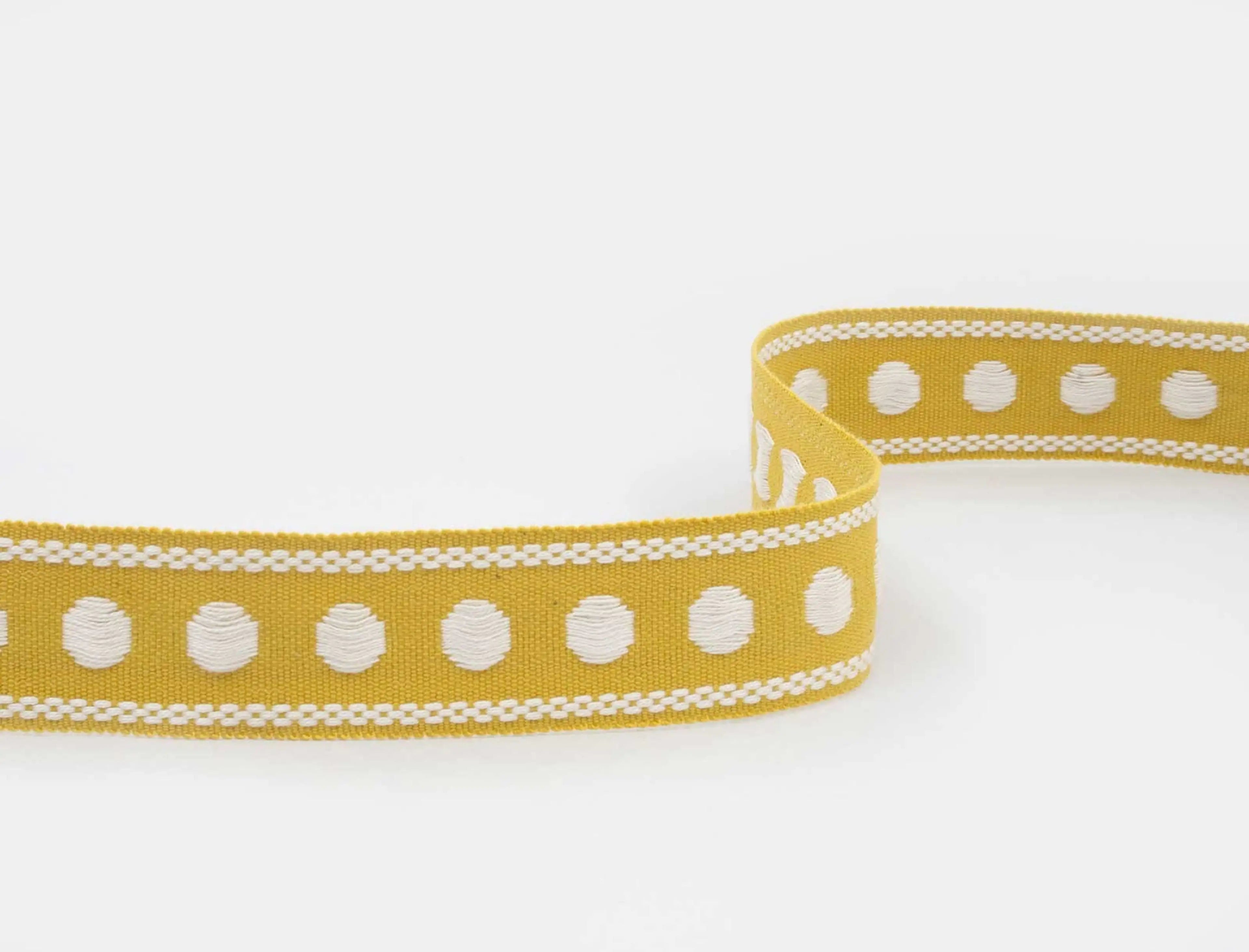 passamaneria con motivo polka dot