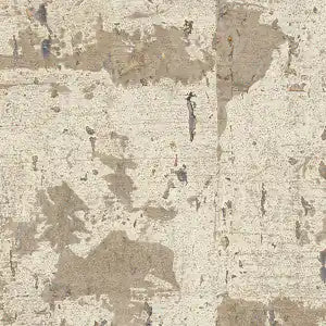 carta da parati in sughero con effetto metallico