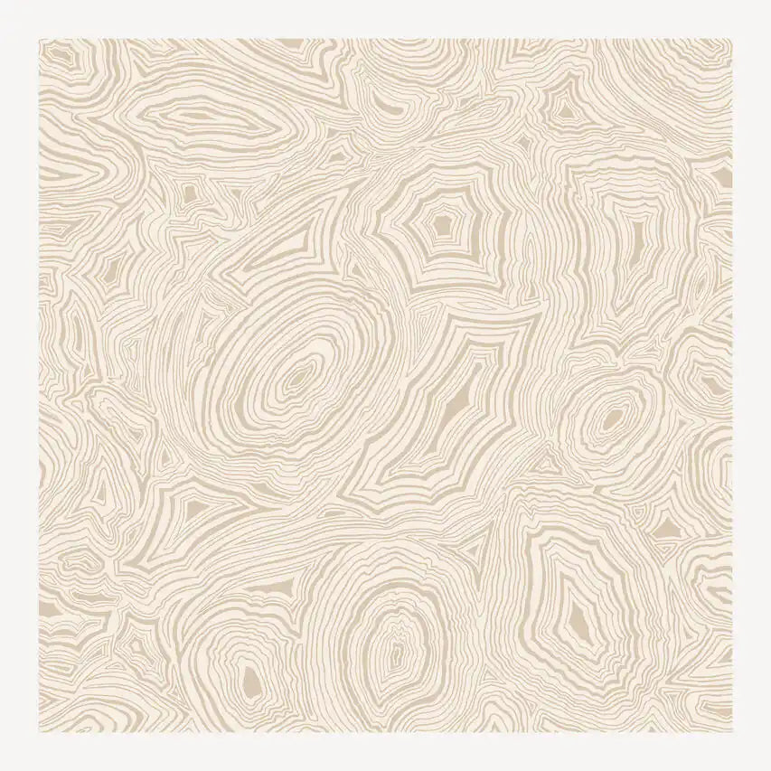 Carta da parati Fornasetti - Malachite Oro/Avorio Cole & Son