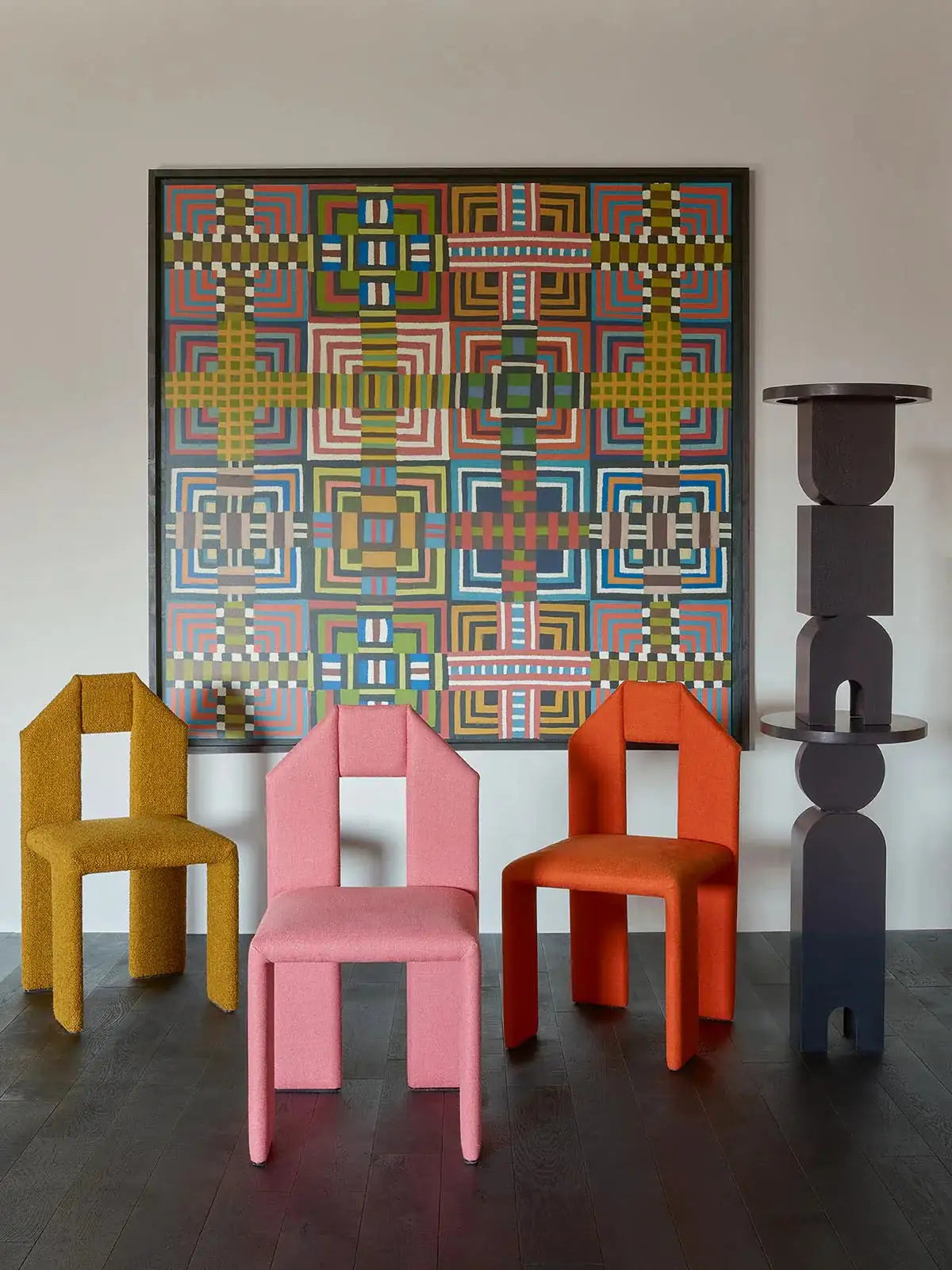 Maria carta da parati Pierre Frey geometrica