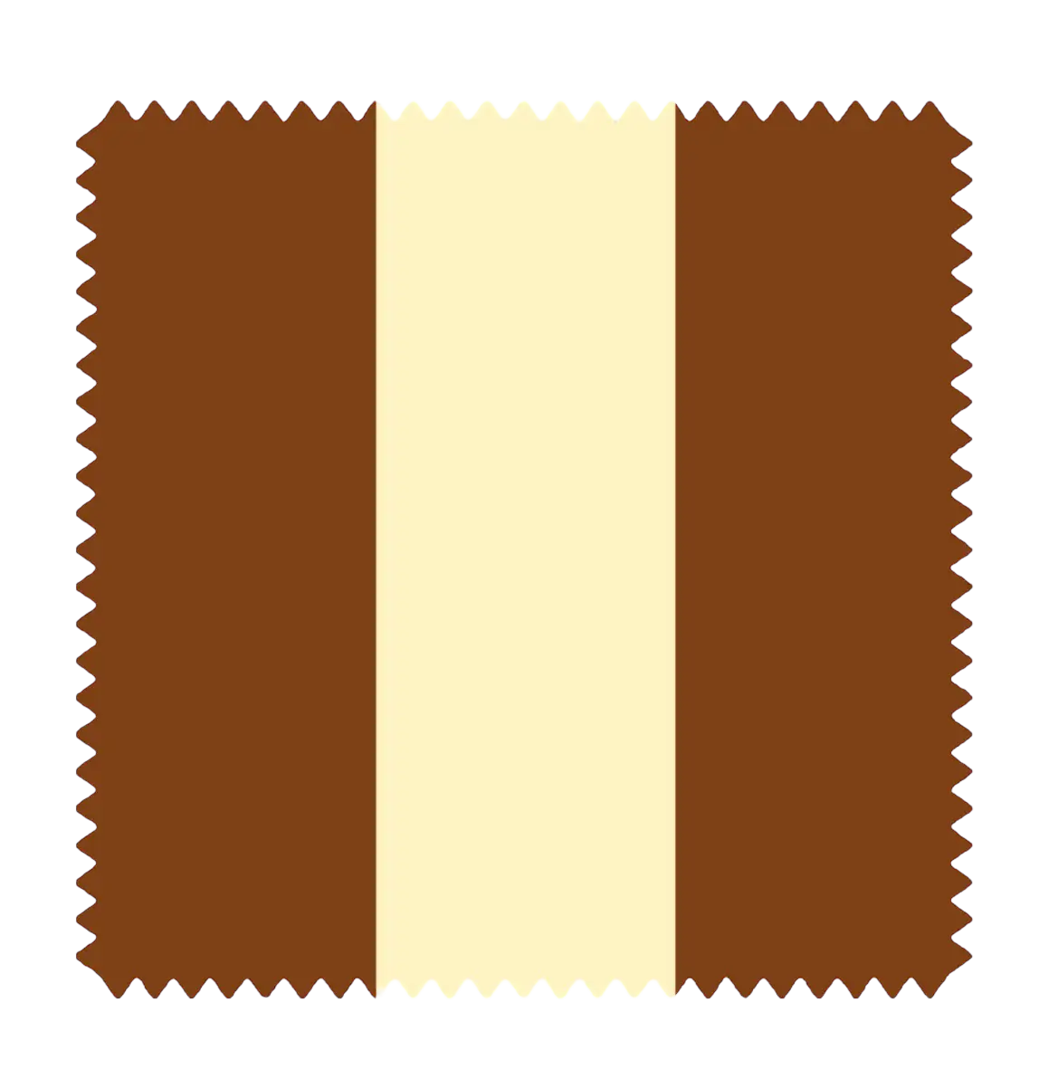 Tessuto a righe Colours of Arley Coconut+Tobacco