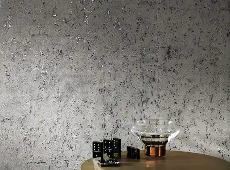 rivestimento murale in sughero con effetto metallico