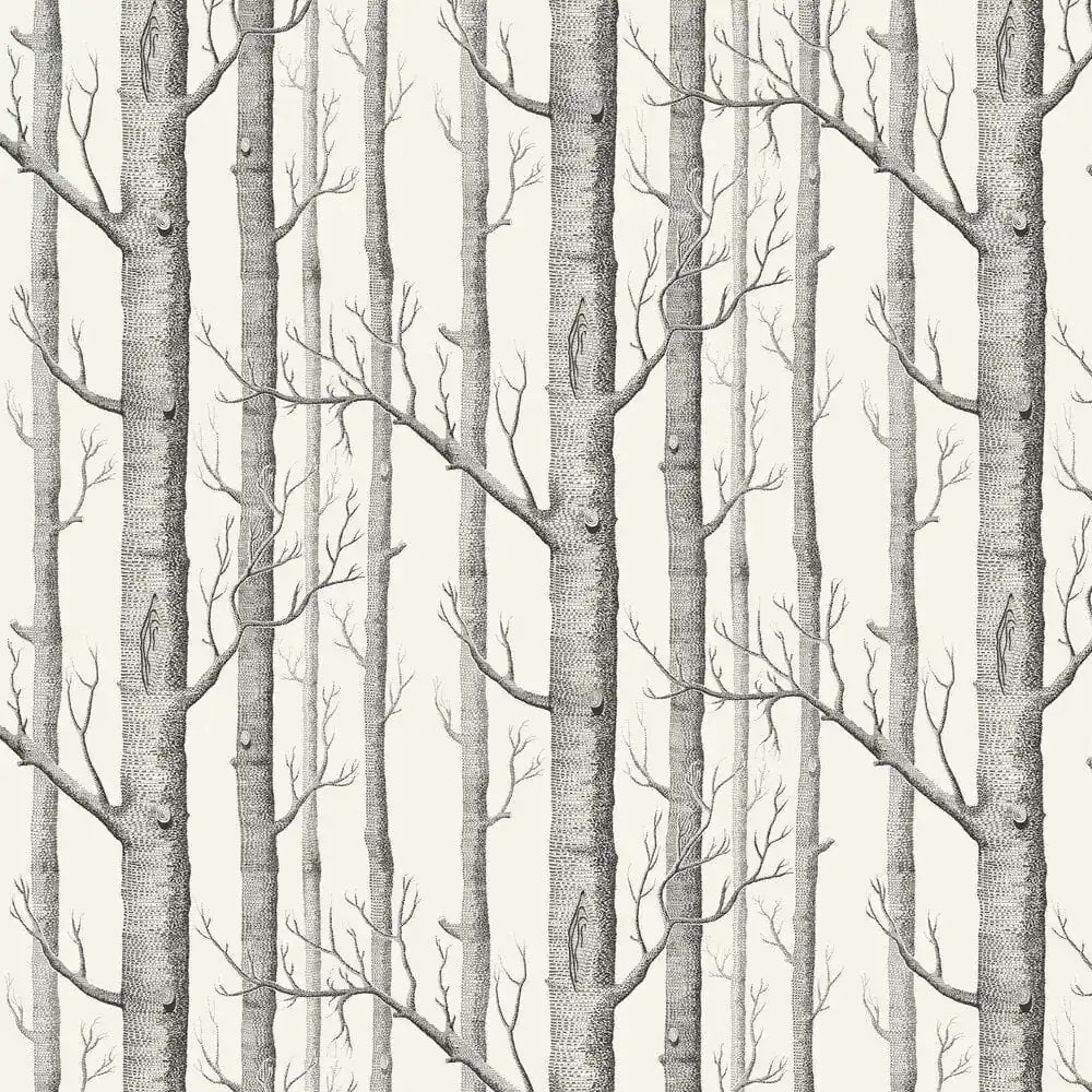 Carta da parati Woods Bianco Cole & Son