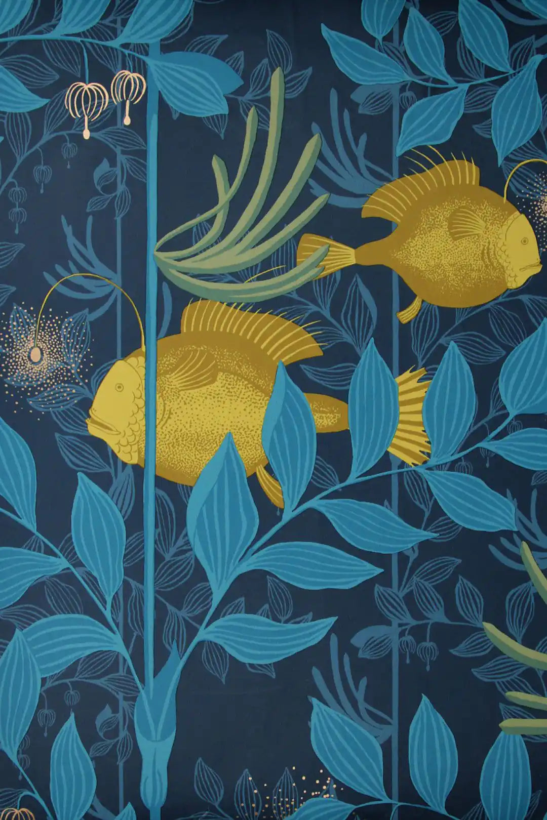 Carta da parati Nautilus Giallo Cole & Son