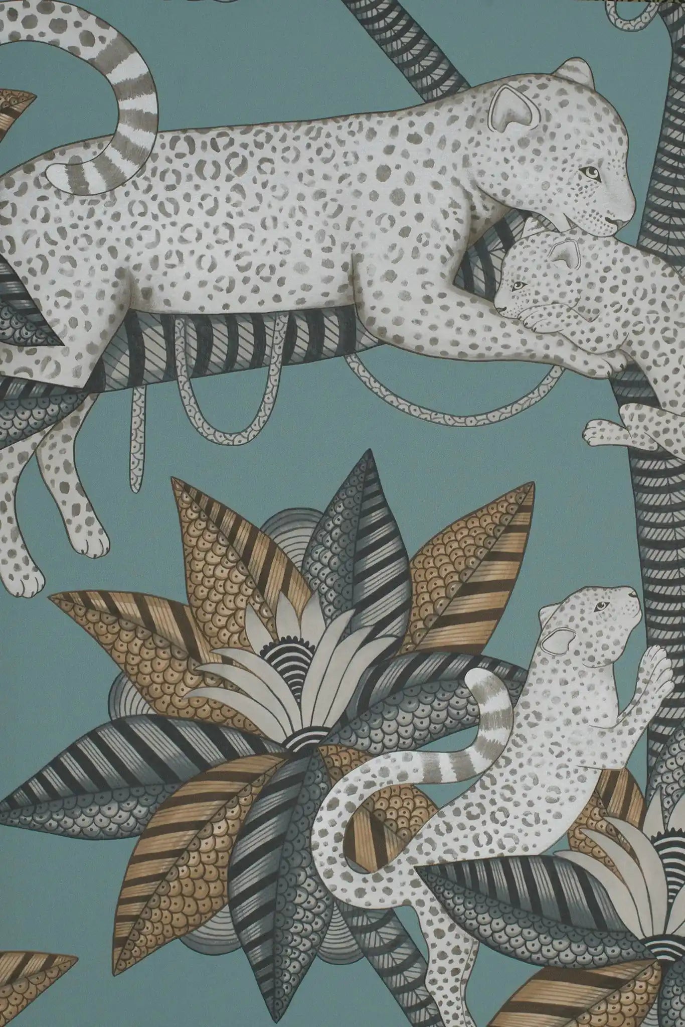 Carta da parati Satara Metallico Cole & Son