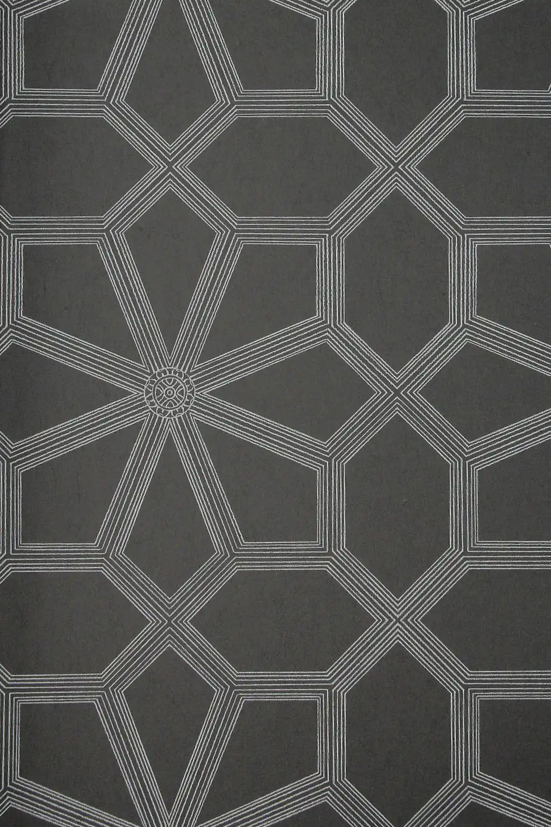 Carta da parati Wolsey Stars Nero Cole & Son
