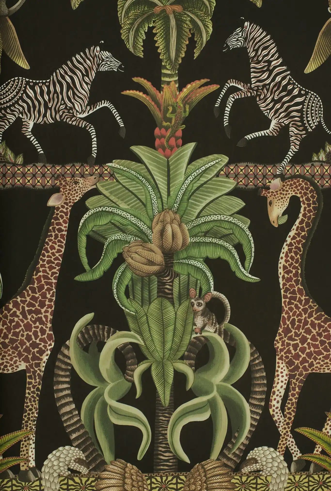 Carta da parati Afrika kingdom Notte Cole & Son