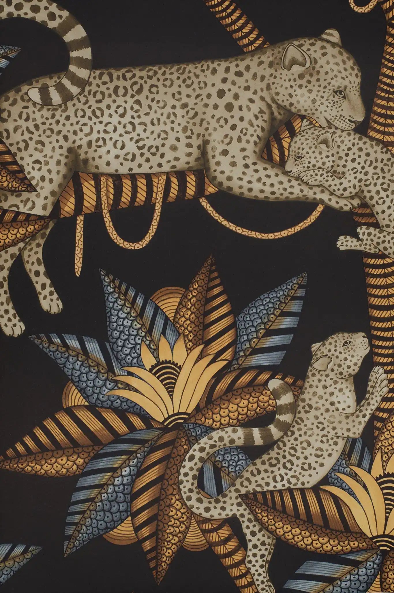 Carta da parati Satara Notte/Blu Cole & Son