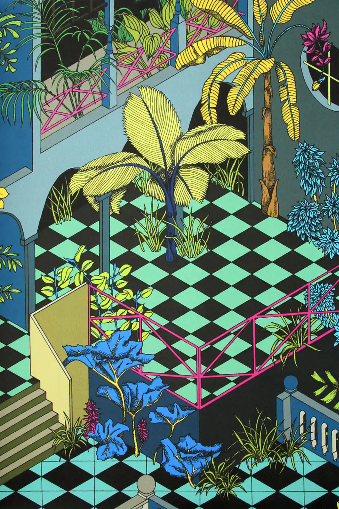 Carta da parati Miami Pop Cole & Son