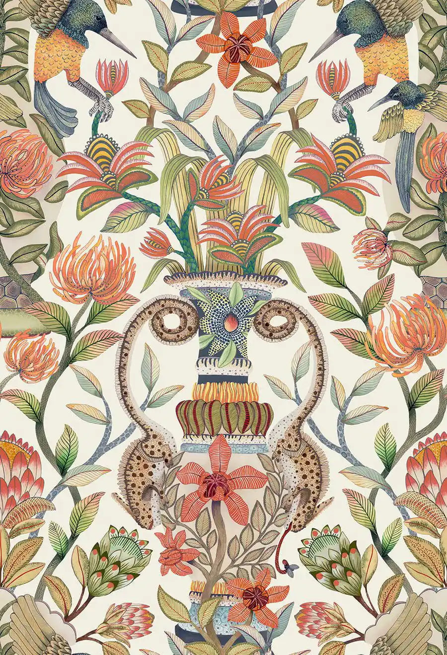 Carta da parati Protea Garden Silk Seta Cole & Son