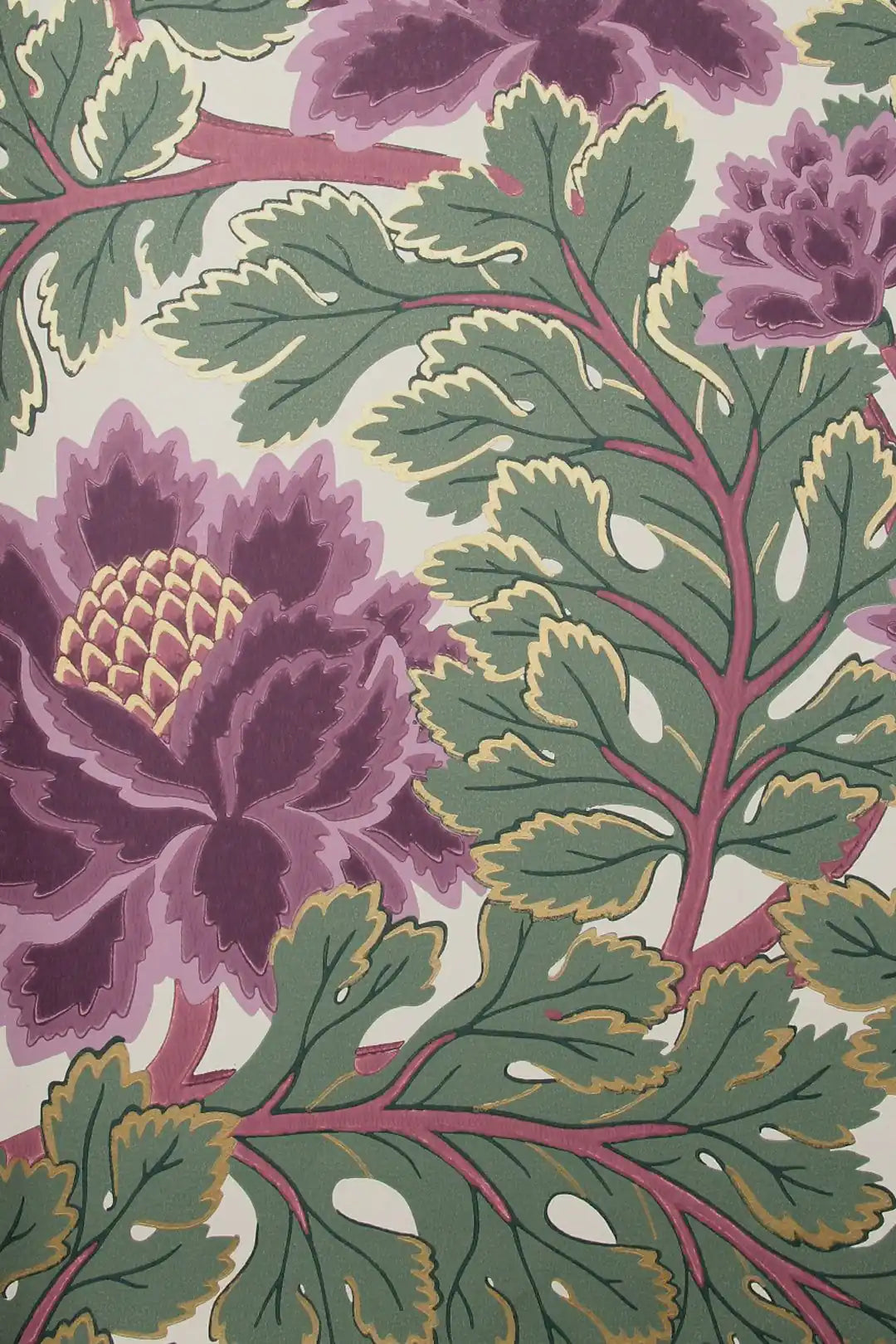 Carta da parati Pearwood Aurora Viola Cole & Son