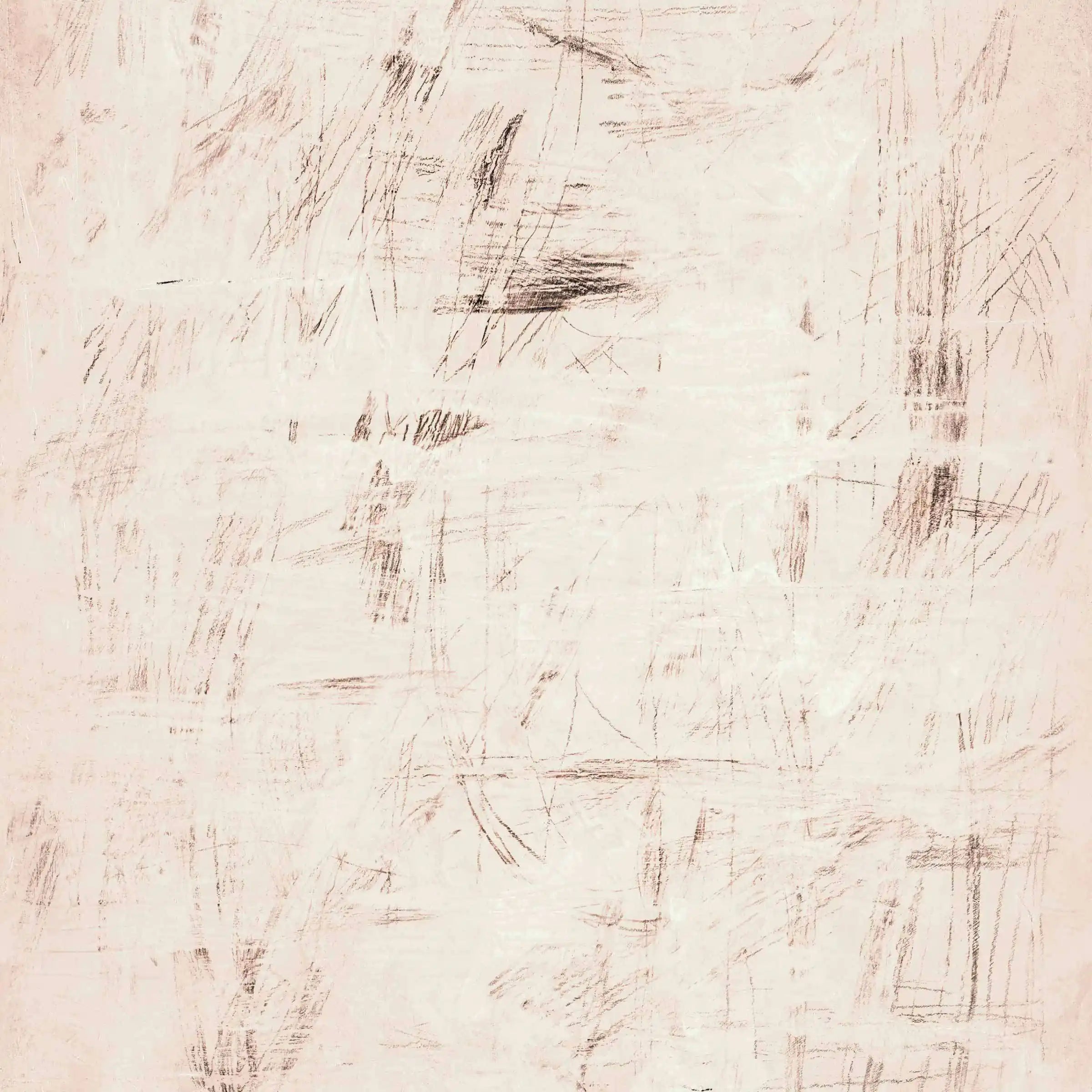 Carta da parati panoramica Tableau rose Unico Elitis