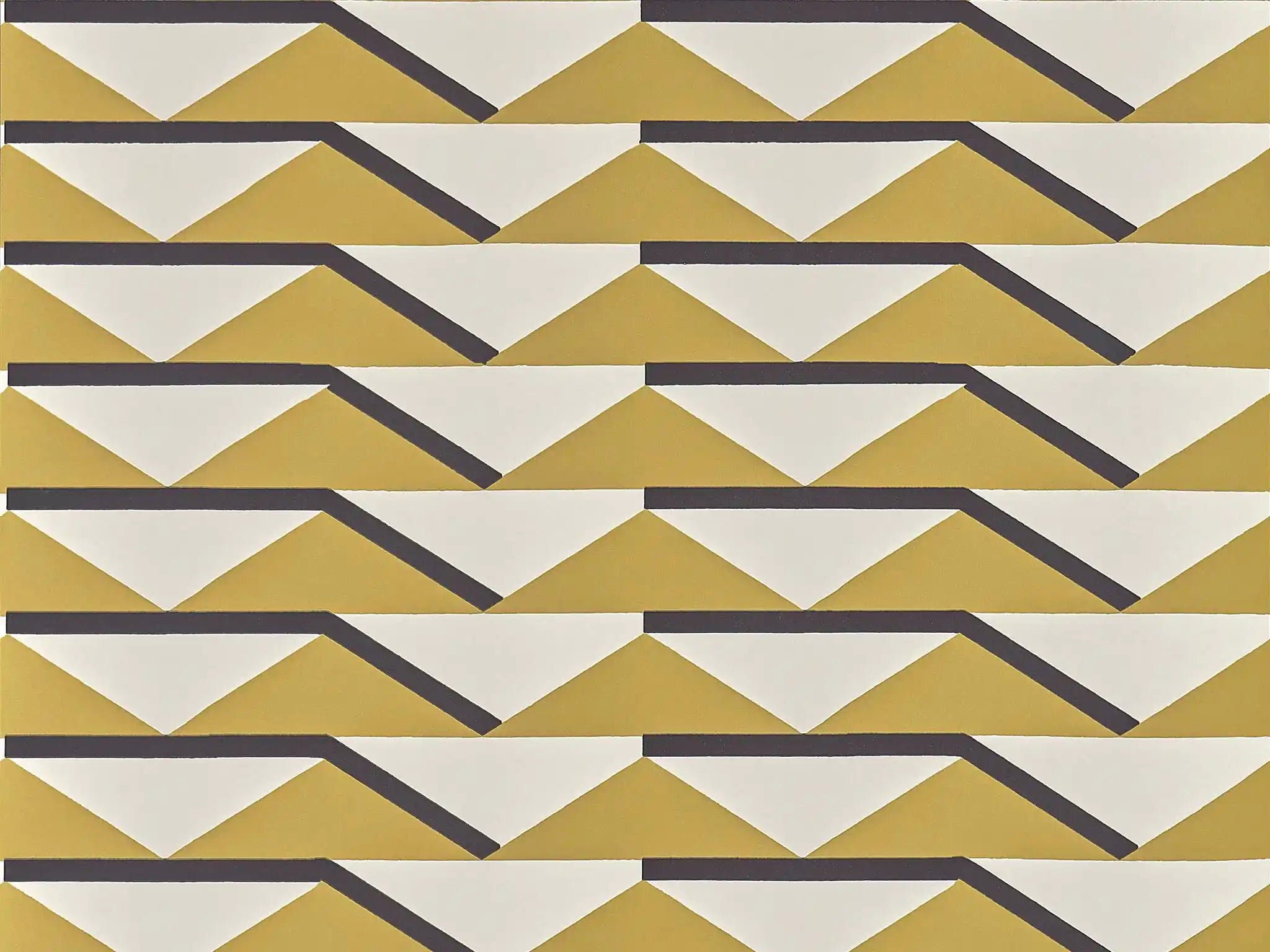 Mexique carta da parati geometrica Pierre Frey