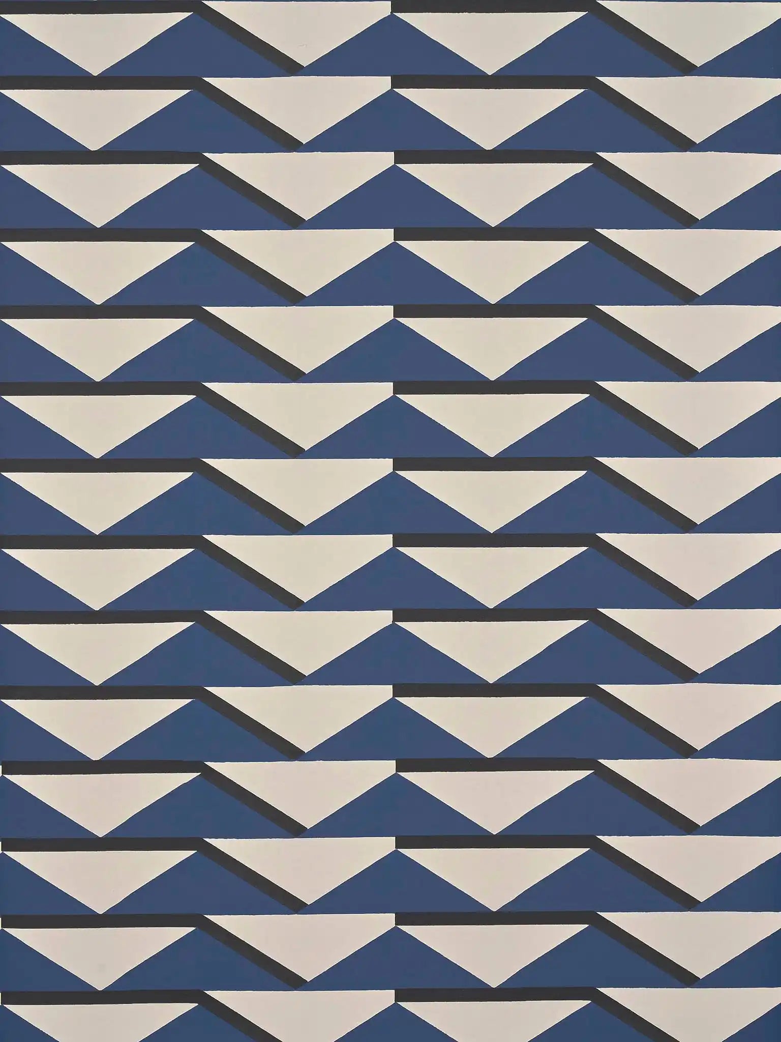 Mexique carta da parati geometrica Pierre Frey