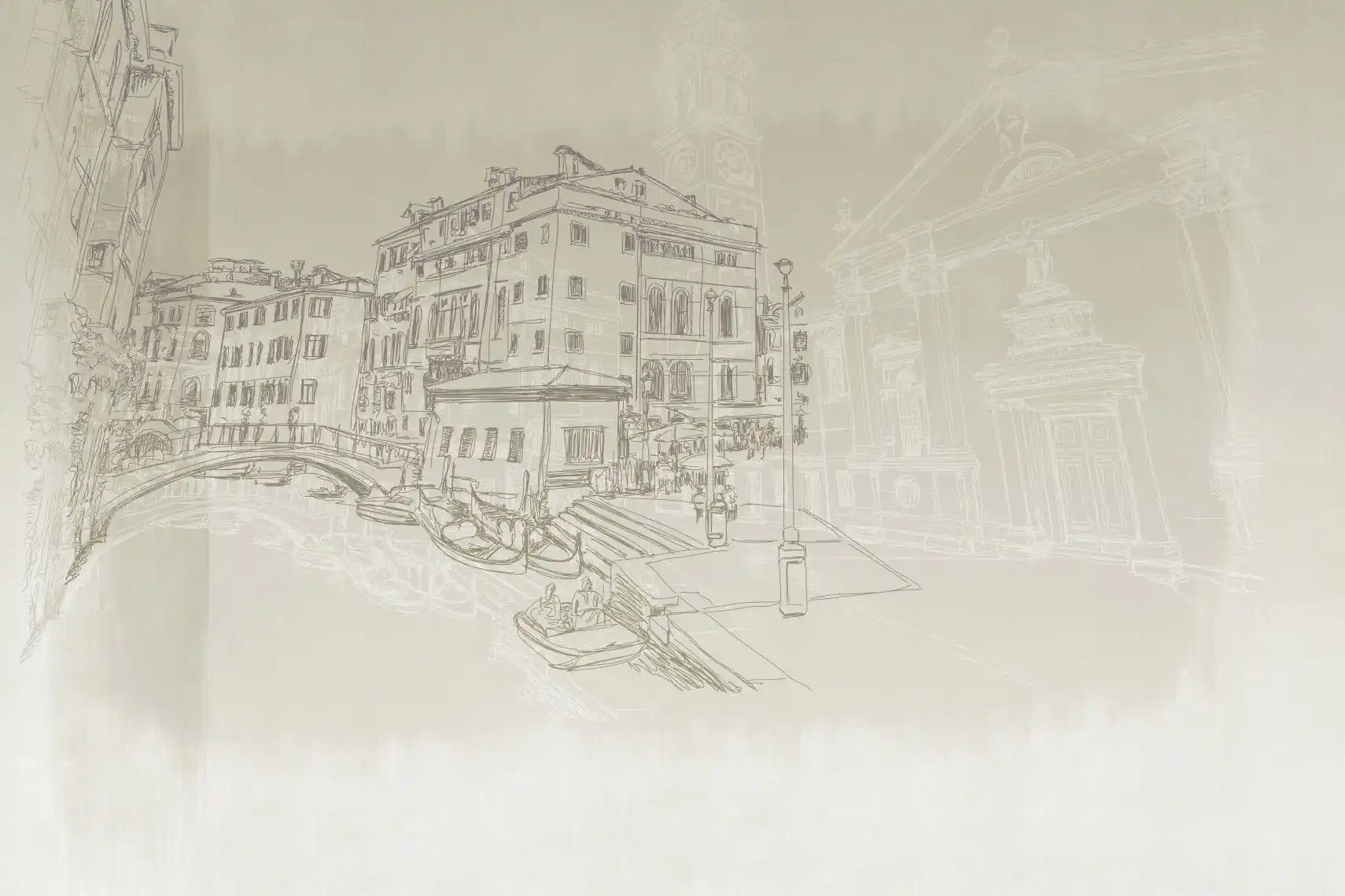 Cannaregio Glamora pannello murale su misura