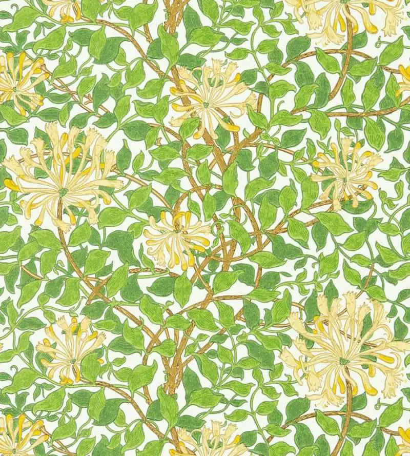 Morris & Co Carta da Parati Honeysuckle Deco Interni