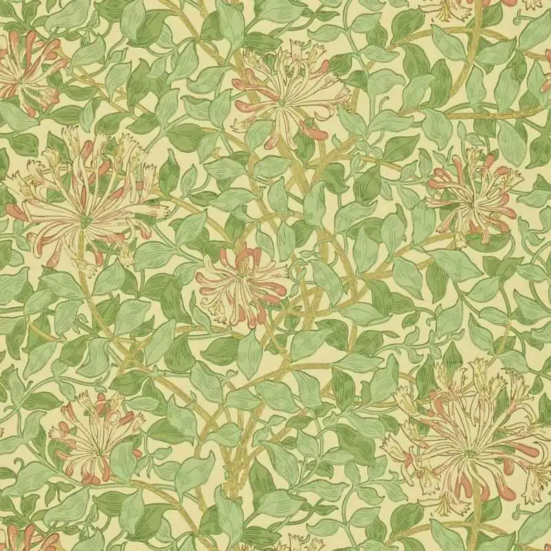 Morris & Co Carta da Parati Honeysuckle Deco Interni
