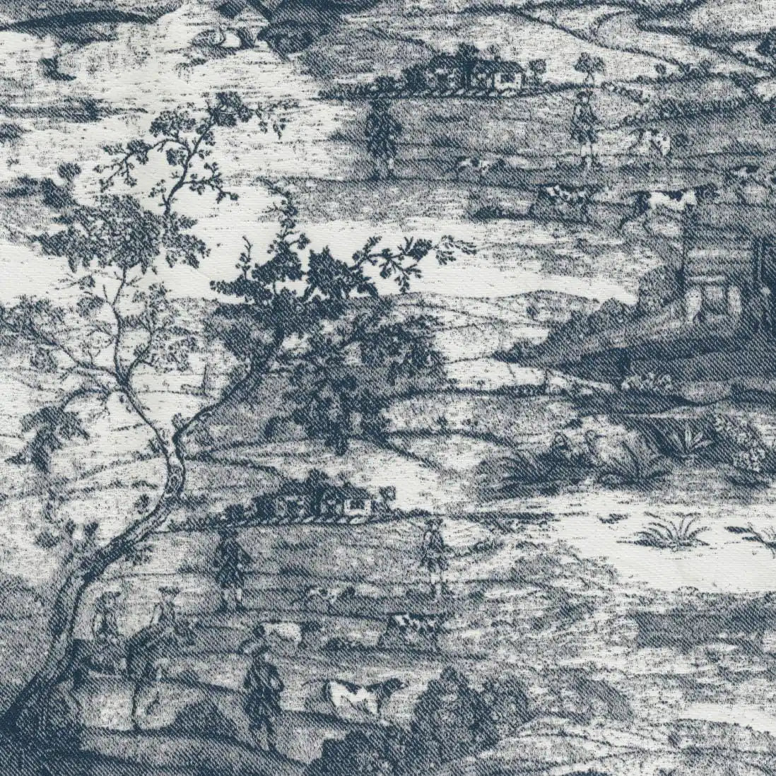 derby toile blu
